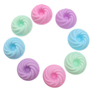 Moules en silicone mini <span class=keywords><strong>citrouille</strong></span> pour chiffon, qualité alimentaire, pour muffins et gâteaux, idéaux pour anniversaires et mariages - Product Image 4