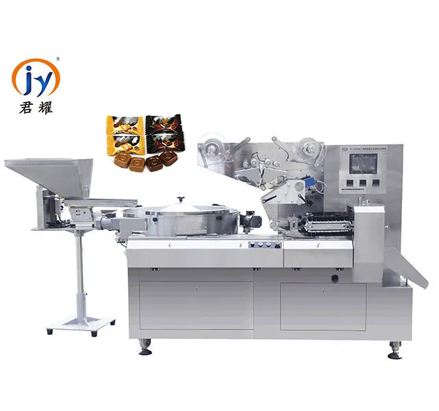 Multifunción Toffee Candy Flow Packaging Wrapping Machine D'Emballage para dulces