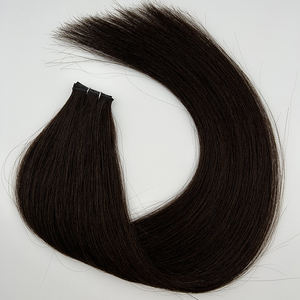 Vente en gros de cuticule vierge <span class=keywords><strong>russe</strong></span> Remy cheveux humains trame de peau de génie bon rapport de cheveux le plus long extension de cheveux de trame de génie 100g - Product Image 3