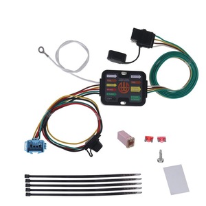 Arnés de cableado para remolque, versión estadounidense de 4 pines, Odyssey 18 23 56382, 12 V, aislado con PVC, para conexión de vehículos de remolque - Product Image 1