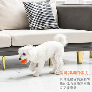 ของเล่นเคี้ยวรูปเกล็ดหิมะ Eisenwell ทำจากยางยืดหยุ่น สำหรับลูกสุนัข ของเล่นบอลแบบอินเทอร์แอคทีฟ ใช้ฝึกสุนัข - Product Image 4