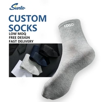Chaussettes de sport courtes personnalisées pour la course à pied, le cyclisme, la randonnée Chaussettes confortables et respirantes de haute qualité pour hommes