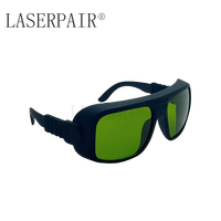 Lunettes et protections laser de sécurité 740-780nm OD5+, 780-820nm OD6+, 820-1100nm OD7+ pour la protection laser Diode NDYAG CE EN207