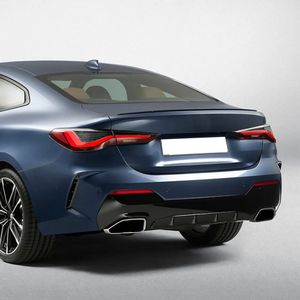 Divisor de difusor de parachoques trasero ABS estilo <span class=keywords><strong>M440</strong></span> con puntas de escape para <span class=keywords><strong>BMW</strong></span> G22 G23 420 430 440 con paquete M 2020up - Product Image 6