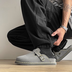 New outdoor hiking comfortable men's shoes Spring thick-soled high-<b>heel</b> shoes fashionable work wear casual shoes - Product Image 3