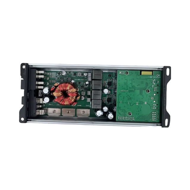8 Ch Class D Digital Car Audio Amplifier 100W RMS x 8 High Power Amp for Auto System