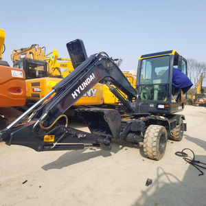 Excavatrice moyenne efficace de roue d'excavatrice de la machine Hyundai Robex 60WVS de rapport - Product Image 2