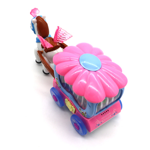 Bambini Elettrico Serie di Cartoni Animati Ruota Universale Magia di Trasporto Giocattoli Con Musica e Luci Colorate - Product Image 4