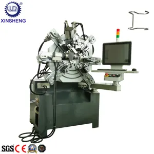 Multi-axis CNC wire bending machine produce kinds of springs