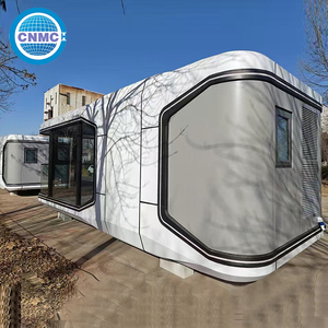 Casa Cápsula de Lujo para Invierno, Estructura de Acero Galvanizado Prefabricada, Impermeable, con <span class=keywords><strong>Dormitorio</strong></span> y Baño - Product Image 1
