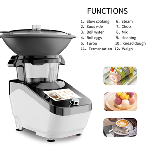 <span class=keywords><strong>Robot</strong></span> de <span class=keywords><strong>cuisine</strong></span> multifonction, mixeur, <span class=keywords><strong>robot</strong></span> culinaire, pétrin, appareil électroménager électrique 1500W - Product Image 2