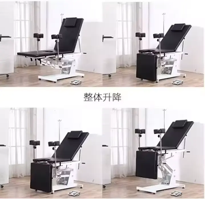 의료 수동 부인과 검사 침대 휴대용 부인과 검사 의자 등자와 휴대용 시험 테이블 - Product Image 5