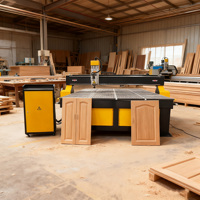 Routeur CNC économique 1325 3 axes | Lit de travail 1300x2500mm pour gravure/découpe sur bois et acrylique