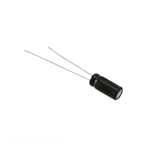 Condensador Original CAP ALUM 0.22UF 20% 50V RADIAL de Montaje a Través de Orificio 0.22 uF EEU-HD1HR22B - Product Image 1