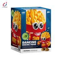 Chengji bébé jouets de danse interactifs piles populaires langue frites balançoire électrique marche en plastique Animal bébé jouet