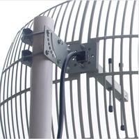 700-3700MHz 4G 24dBi antenne parabolique de grille extérieure à Gain élevé Station de base antenne de grille MIMO pour antenne de booster de signal 4g Lte