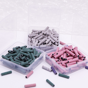 Fasce Abrasive per Unghie in Ossido di Alluminio 3mm Colore Personalizzato Grana Media 180/240/400 Rimozione Calli Lucidatura Punte per Trapano <span class=keywords><strong>Manicure</strong></span> <span class=keywords><strong>Pedicure</strong></span> - Product Image 3