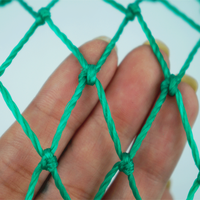 Filet de pêche en HDPE 380D/36ply, filet noué résistant à l'abrasion