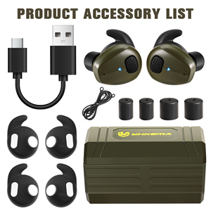 Bouchons d'oreille <span class=keywords><strong>Bluetooth</strong></span> électroniques <span class=keywords><strong>Casque</strong></span> de chasse <span class=keywords><strong>anti</strong></span>-<span class=keywords><strong>bruit</strong></span> pour la réduction du <span class=keywords><strong>bruit</strong></span> de tir Protection auditive <span class=keywords><strong>Casque</strong></span> <span class=keywords><strong>anti</strong></span>-<span class=keywords><strong>bruit</strong></span> - Product Image 2