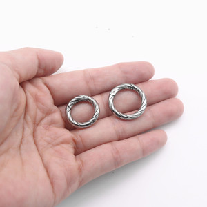 yunnique Stainless Steel Jewelry Buckle Ring For <b>Bracelet</b> Making GZY-PJ0002 Casting Process - Product Image 3