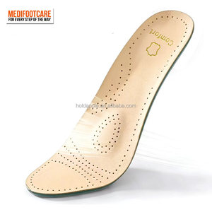 Plantillas <span class=keywords><strong>de</strong></span> Cuero Real para Zapatos, Almohadilla Gruesa <span class=keywords><strong>de</strong></span> Látex para Zapatos, Absorción <span class=keywords><strong>de</strong></span> Impactos y Golpes, Plantilla <span class=keywords><strong>de</strong></span> Cuero <span class=keywords><strong>de</strong></span> Piel <span class=keywords><strong>de</strong></span> Oveja para Mayor Comodidad - Product Image 4