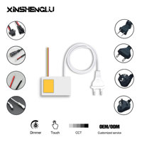 Fuente de Alimentación de 12V 1A 12W con Control de Intensidad CCT de un Botón, Transformador con Controlador LED y Interruptor Táctil para Espejo de Baño