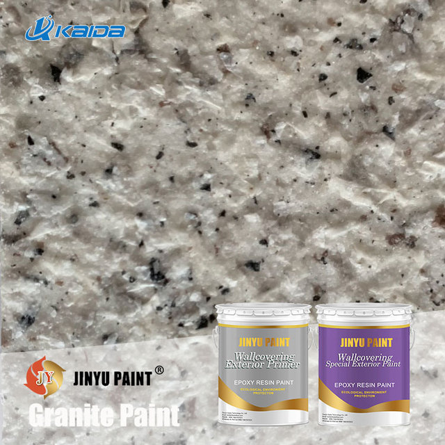 Water Based Marble Granite Stone Finish Textured Effect Decoration Exterior Wall Spray Paint