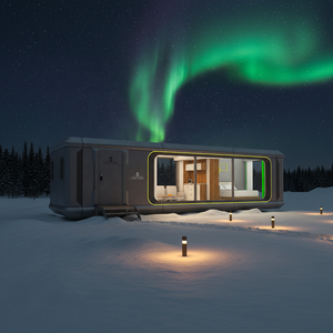 Cabine modulaire en forme de capsule pour projet hôtelier |   Hébergement préfabriqué pour l'industrie hôtelière - Product Image 1