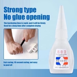 Colla Acrilica 502 AODEGU - Adesivo Istantaneo a Rapida Asciugatura (3 Secondi) <span class=keywords><strong>per</strong></span> Fibra/Metallo/<span class=keywords><strong>Plastica</strong></span>/Gomma/<span class=keywords><strong>Legno</strong></span> - Product Image 3