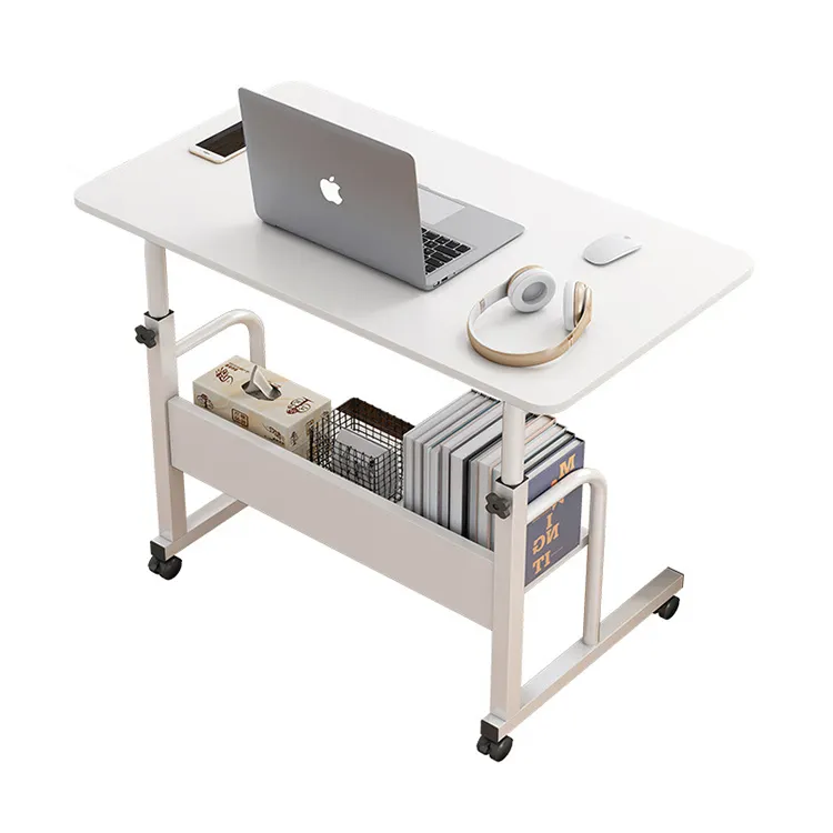 Fabbrica su misura mobile bianco woden manuale regolabile in altezza sit to stand tavolo scrivania elettrica in piedi con cassetti