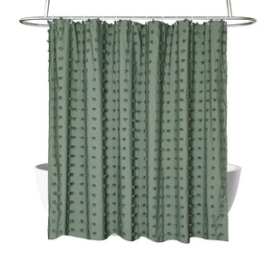 <span class=keywords><strong>Rideau</strong></span> <span class=keywords><strong>de</strong></span> <span class=keywords><strong>douche</strong></span> Boho <span class=keywords><strong>vert</strong></span> <span class=keywords><strong>sauge</strong></span> à pois en relief 3D, <span class=keywords><strong>rideau</strong></span> <span class=keywords><strong>de</strong></span> bain en polyester résistant à l'eau pour la décoration <span class=keywords><strong>de</strong></span> la salle <span class=keywords><strong>de</strong></span> bain - Product Image 1