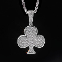 Pendentif géométrique personnalisé en argent et or, bijoux hip-hop rock, pendentif en laiton, bijoux pour rappeurs, pour hommes