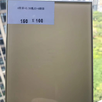 Verre feuilleté décoratif coloré pour cloison, fenêtre, plateau de table, à prix compétitif