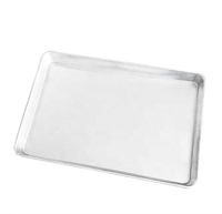 Plateau de cuisson en aluminium pour gâteaux, chariot à pain de boulangerie 40x60x3cm, style européen, compatible lave-vaisselle, épaisseur 0,8mm, sans revêtement