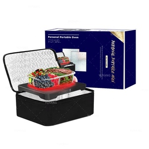 Four portable, chauffe-aliments personnel, 12v 24v 110V, mini four à micro-ondes, boîte à lunch électrique <span class=keywords><strong>chauffante</strong></span> pour cuisiner et réchauffer les <span class=keywords><strong>repas</strong></span> - Product Image 2