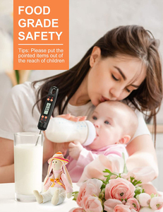 Termometro Digitale Portatile Flessibile Smart con Display LCD, Alimentato a Batteria, in ABS+Acciaio Inossidabile, per Cucina e Pasticceria - Miglior Prezzo - Product Image 4