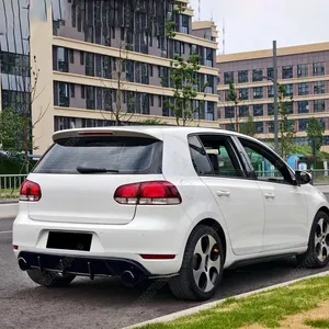 สำหรับ Golf MK6 2010 2011 2012 2013 2014 2015 2016 ชุดแต่งสปอยเลอร์กันชนหลังรถยนต์ อุปกรณ์ตกแต่งตัวถัง - Product Image 5