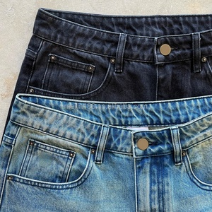Fabricant de shorts en jean, shorts en jean bleu vintage personnalisés pour hommes, shorts en denim délavés et déchirés, style baggy - Product Image 3
