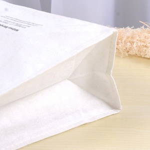 Venta directa de fábrica, barato y venta caliente logotipo personalizado serigrafía blanca bolsa de bambú promocional - Product Image 3