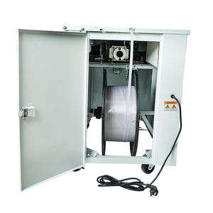 Cercleuse semi-automatique à grande vitesse-Vitesse de cerclage 3 m/s, bande PET 8-14mm, acier inoxydable de qualité alimentaire - Product Image 4