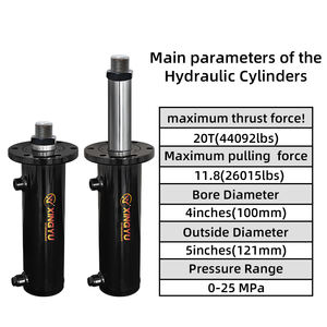 बेस्ट सेलिंग सिंगल एक्शन हाइड्रोलिक Hsg 12-टन बोर 100 मिमी डबल अभिनय स्ट्रोक 50-300 मिमी सिलेंडर डबल अभिनय स्ट्रोक 50-मिमी सिलेंडर डबल अभिनय फोर्कलिफ्ट श्रृंखला - Product Image 3