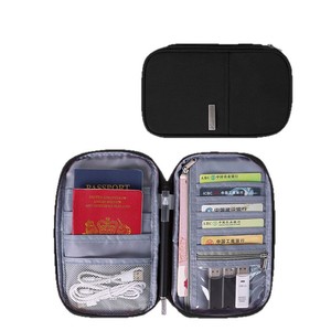 Porta Pasaportes de Viaje Shein, Gran Capacidad, Múltiples Ranuras para Tarjetas, Organizador de Documentos Impermeable, Tela Oxford, Verano 2025 - Product Image 5