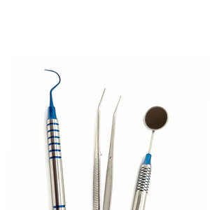 Ensemble d'instruments dentaires manuels en acier inoxydable, best-seller, qualité professionnelle, pinces et sondes dentaires de haute qualité - Product Image 4