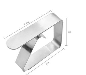 <span class=keywords><strong>Pince</strong></span> à <span class=keywords><strong>nappe</strong></span> en acier inoxydable, Gadget de cuisine - Product Image 2