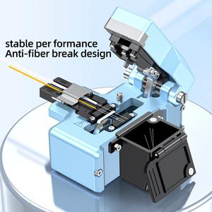 Cortadora de Fibra Óptica de Alta Precisión HS30V con Contenedor de Residuos, Soporte Universal 3 en 1 para Herramienta de Empalme en Frío FTTH - Product Image 3