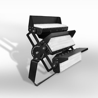 Projecteurs LED pour stades sportifs IP65 1000 Watts, éclairage LED extérieur haute puissance, éclairage industriel intérieur 1500W, éclairage modulaire pour projets