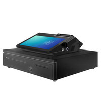 Máquina pos con pantalla táctil de 11,6 pulgadas Android/Windows con batería de escáner de Impresora Todo en un sistema POS de caja registradora en la nube