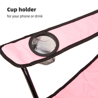 STARRYHEART Chaise de camping pliable compacte et ultra-légère pour pique-nique en plein air Chaise de plage pour la pêche avec accoudoirs