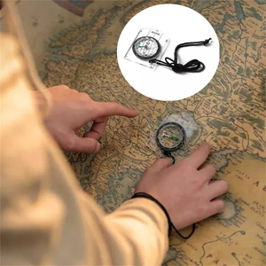 Regla Multifunción con Escala para Mapas, Herramienta de Orientación para Camping, Senderismo y Supervivencia al Aire Libre - Product Image 5