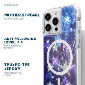 Funda Protectora para Teléfono Móvil Aikusu de Lujo, Transparente, Antiamarillamiento, Resistente a Golpes, Magnética, de TPU - Product Image 2